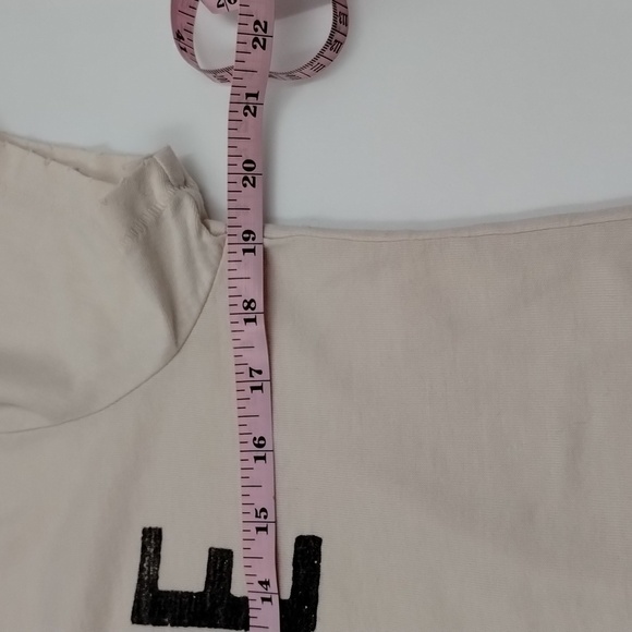 Junk Food Los Angeles "Festive AF' graphic distressed tee off white size large - Picture 9 of 12